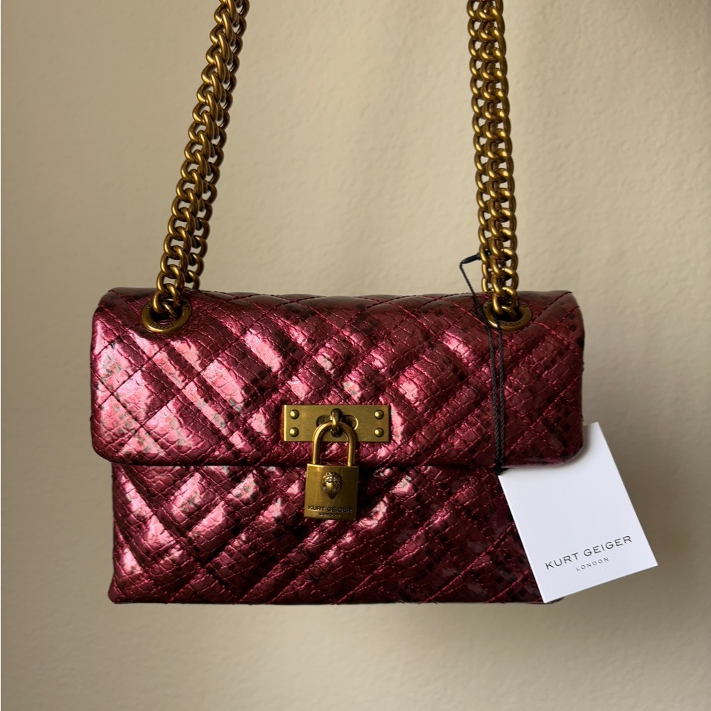 Kurt Geiger London mini brixton lock bag, NWT